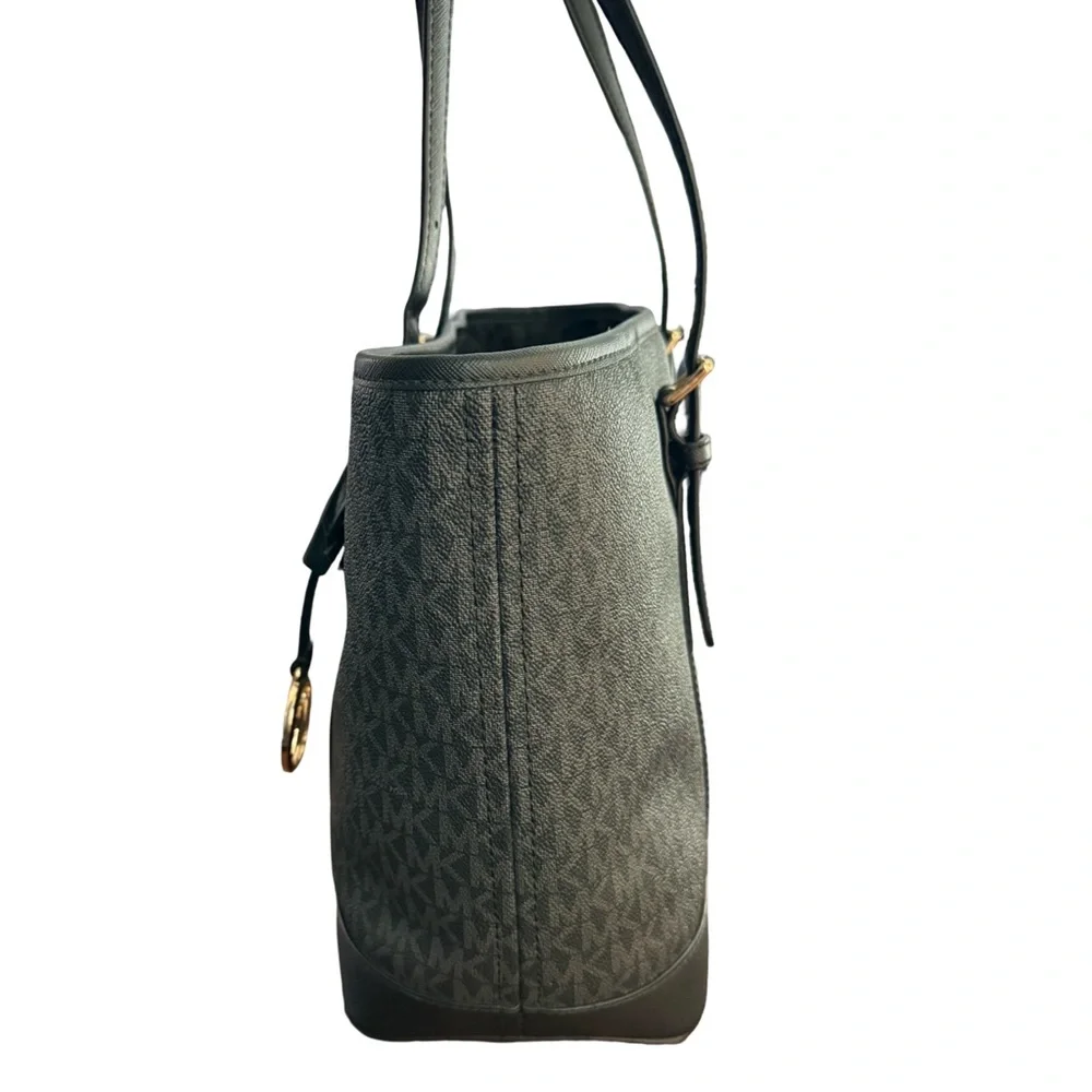 Michael Kors Jet Set‎ Travel Medium Logo Tote – Black